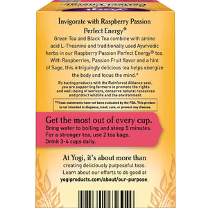 Yogi Tea - Raspberry Passion Perfect Energy Tea