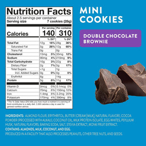 Mini Cookies - Double Chocolate Brownie