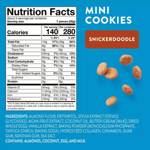Mini Cookies - Snickerdoodle