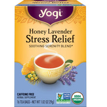 Cargar imagen en el visor de la galería, Yogi Tea - Honey Lavender Stress Relief Tea