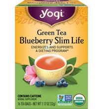 Cargar imagen en el visor de la galería, Yogi Tea - Green Tea Blueberry Slim Life
